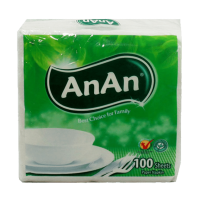khăn giấy an an vuông 1 lớp 33x33cm
