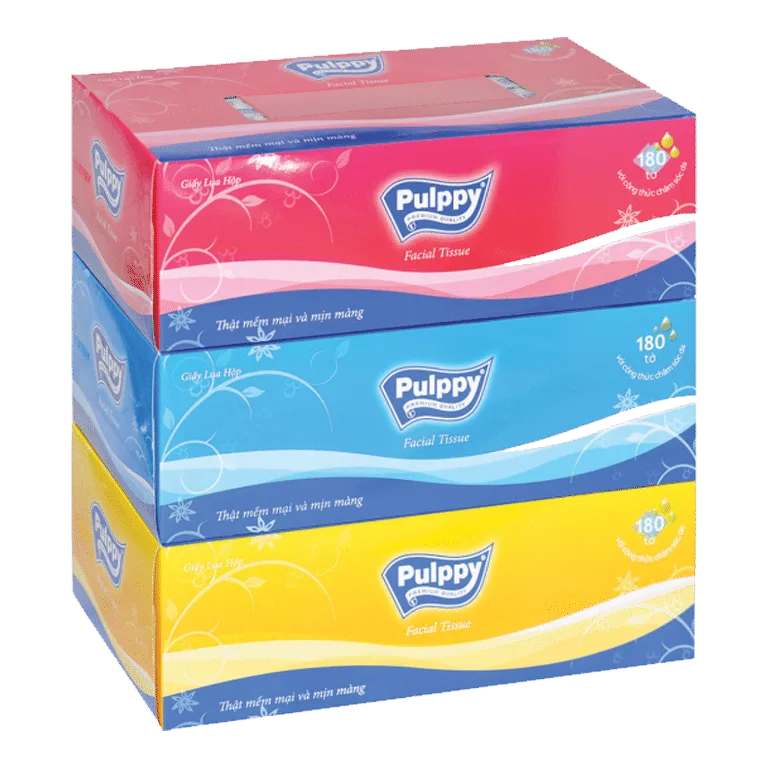 khăn giấy hộp Pulppy