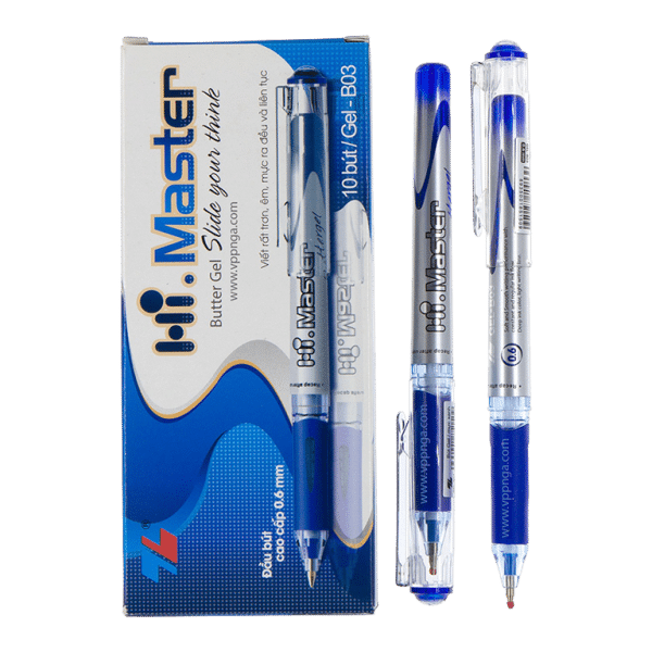 bút gel xanh thiên long gel-b03