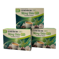 cà phê mộng dừa ct3 4in1 bến tre