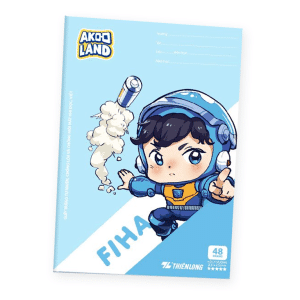 Tập học sinh 48 trang 4 ô ly vuông 2.5mm 100gsm Thiên Long TP-NB002/AK - Akooland thế giới học cụ thần kỳ