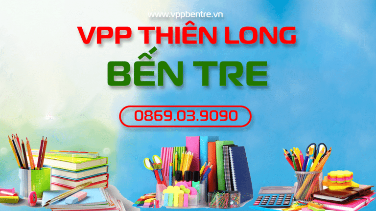 mua văn phòng phẩm thiên long tại bến tre