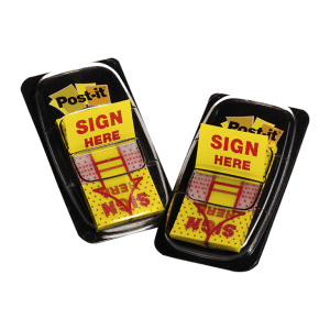 giấy note trình ký Post-it Sign Here 3M 680-9