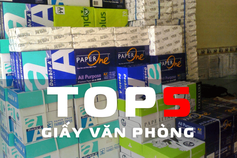 top 5 loại giấy văn phòng giá tốt tại bến tre