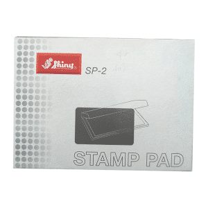 hộp mực dấu shiny đỏ bằng nhựa