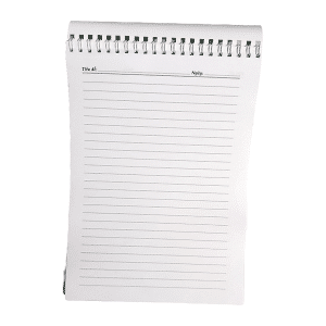 ruột sổ lò xo ngang b5 100 trang