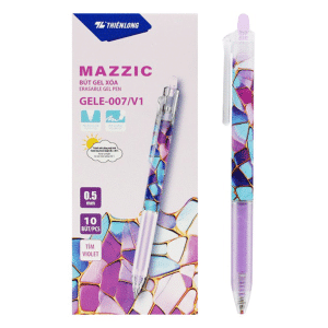 Bút Gel Mazzic GELE-007/V1 mực màu tím
