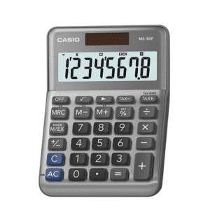 máy tính điện tử 8 số casio-ms-80f
