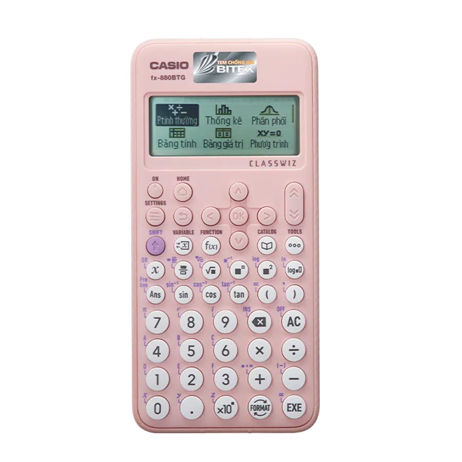 [CHÍNH HÃNG DO BITEX PP] Máy tính CASIO FX-880BTG các màu