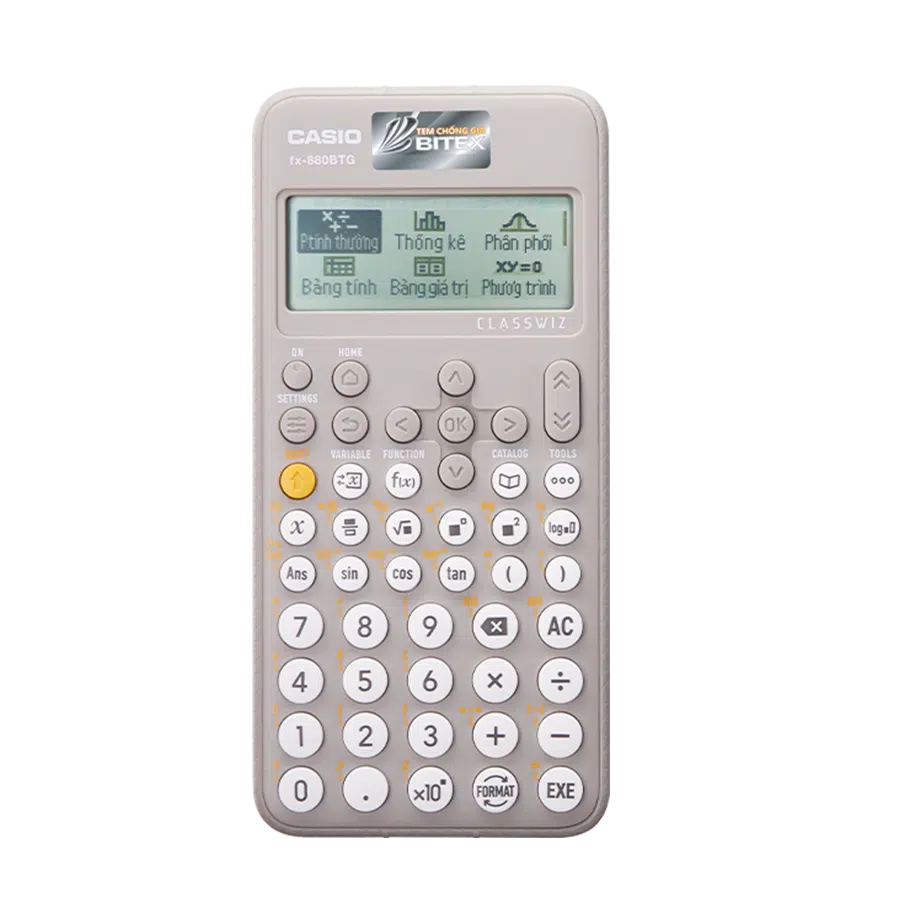 [CHÍNH HÃNG DO BITEX PP] Máy tính CASIO FX-880BTG các màu