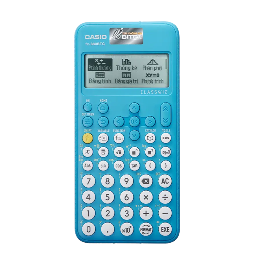 [CHÍNH HÃNG DO BITEX PP] Máy tính CASIO FX-880BTG các màu