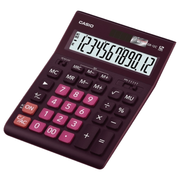 Máy tính CASIO GR-12C chính hãng tại vpp bến tre