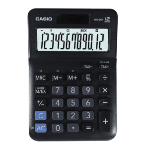 Máy Tính 12 Số Casio MS-20F chính hãng giá rẻ tại vpp bến tre