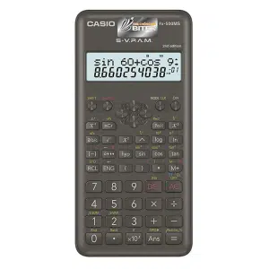 máy tính học sinh casio fx-500ms mẫu mới 244 chức năng