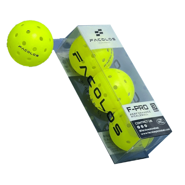 Bóng Pickleball Facolos F-Pro Performance 3 quả chính hãng tại vpp bến tre