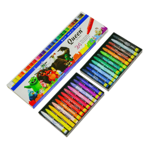 Hộp Bút Màu Sáp Queen 24 Màu chính hãng giá rẻ tại vpp bến tre