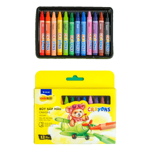 Bút sáp 12/18 màu Thiên Long Colokit