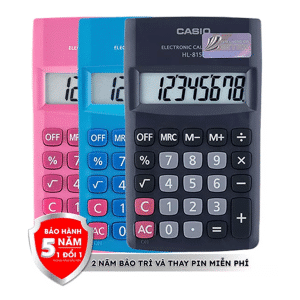 Máy Tính Bỏ Túi Casio HL-815L Chính Hãng – Giá Tốt Tại VPP Bến Tre