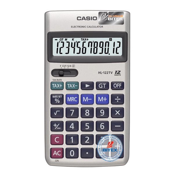 Máy Tính Học Sinh Tiểu Học Casio HL-122TV – VPP Bến Tre
