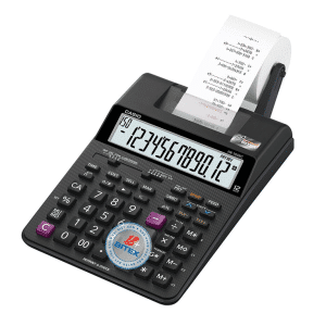 Máy tính in bill 12 số Casio HR-100RC chính hãng tại VPP Bến Tre