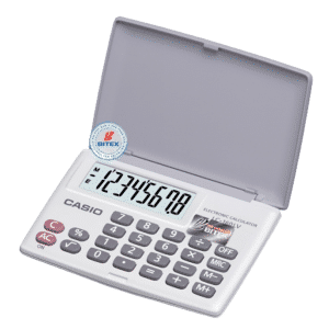 Máy Tính Nắp Gập Casio LC-160LV 8 Số Chính Hãng – Giá Rẻ Tại VPP Bến Tre