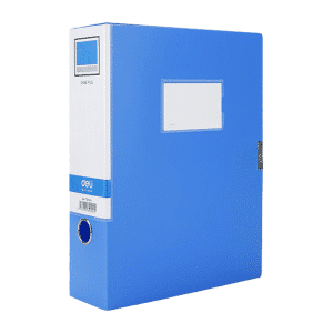 bìa hộp nhựa deli a4 5cm 7cm 10cm giá rẻ tại vpp bến tre