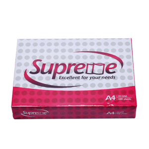 Mua giấy A4 Supreme 70gsm chính hãng Thái Lan giá rẻ tại văn phòng phẩm Bến Tre