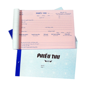Đặt In Phiếu Thu/Chi 1 Liên, 2 Liên, 3 Liên Theo Yêu Cầu – Giá Rẻ Tại VPP Bến Tre