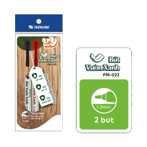 Túi 2 Bút vườn xanh Thiên Long PM-022 - Khô nhanh, bền màu với thời tiết
