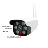 camera không dây ngoài trời yoosee 5mpx giá rẻ tại vpp bến tre