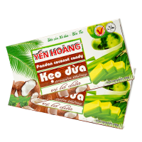 Kẹo dừa truyền thống lá dứa yến hoàng bến tre