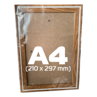khung bằng khen a4 bằng gỗ mặt kính
