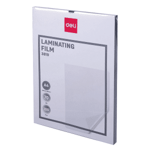 Màn ép Plastic deli A4 70MIC và 80MIC chính hãng giá rẻ tại vpp bến tre