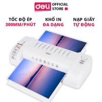 máy ép nhựa a4 deli chính hãng giá rẻ tại vpp bến tre