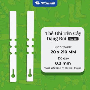 thẻ nhựa ghi tên cây trồng loại rút TAG-001