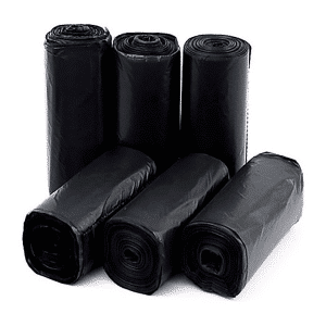 Túi rác đen tự phân hủy size tiểu, trung, đại, cực đại loại 3 cuộn 1kg