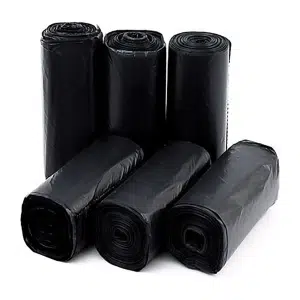 Túi rác đen tự phân hủy size tiểu, trung, đại, cực đại loại 3 cuộn 1kg