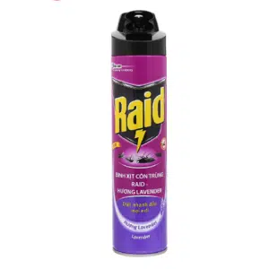 Bình Xịt Côn Trùng Raid Không Mùi Chai 600ml
