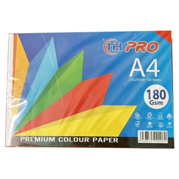 Mua giấy bìa A4 TH-PRO 180gsm đủ màu giá rẻ tại vpp bến tre