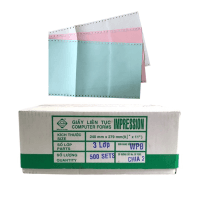 Mua Giấy In Liên Tục 3 Liên Chia 2 Khổ 240x279mm chính hãng Liên Sơn tại VPP Bến Tre