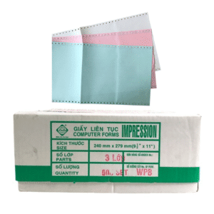 Mua Giấy In Liên Tục 3 Liên Không Chia 240x279mm chính hãng Liên Sơn tại VPP Bến Tre