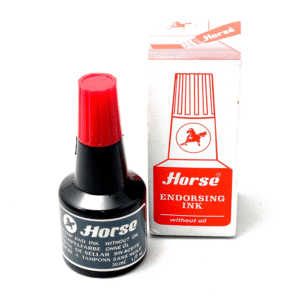 Mua Mực Dấu Màu Đỏ Horse 30 CC chính hãng tại VPP Bến Tre