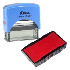 mua Thẻ Mực Con Dấu Shiny S308 Đỏ/Xanh giá rẻ tại vpp bến tre