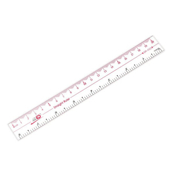 Thước Dẻo 20cm Thiên Long Trong Suốt