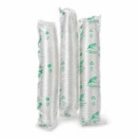 Cây 50 cái ly nhựa sọc 220ml giá rẻ tại VPP Bến Tre