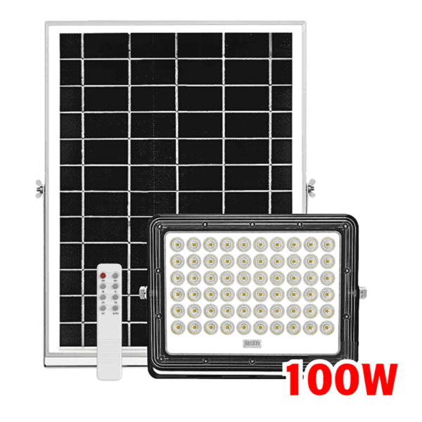 Mua Đèn Pha Năng Lượng Mặt Trời 100W chính hãng điện quang tại vpp bến tre