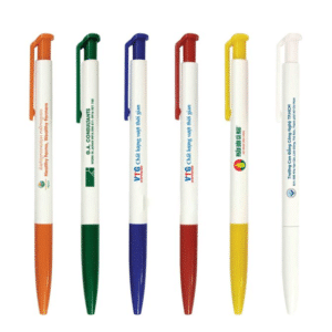 in logo lên bút bi mẫu TL023 giá rẻ tại vpp bến tre