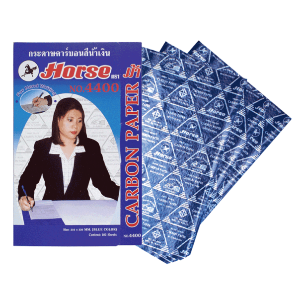 Mua Giấy Than Horse A4 Màu Xanh chính hãng tại VPP Bến Tre