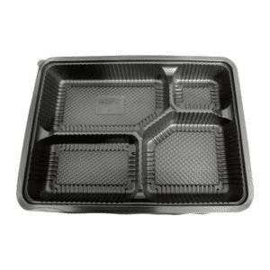 Mua Hộp Nhựa 4 Ngăn Dùng 1 Lần màu đen giá rẻ tại vpp bến tre