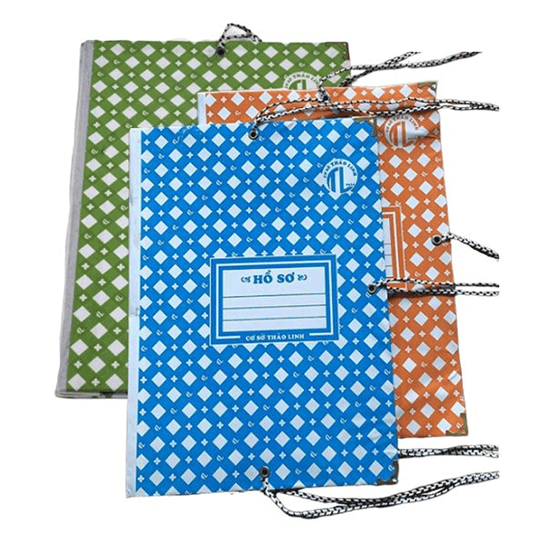 mua bìa 3 dây chính hãng thảo linh tại vpp bến tre